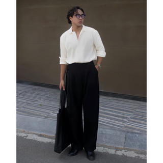 Quần Tây Dài Xếp Ly Form Ống Rộng Robus Kai Pants