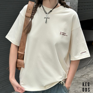 Áo thun REGODS form rộng unisex nam nữ cotton 255gsm cổ tròn - TEE BE MINIMALIST REGODS