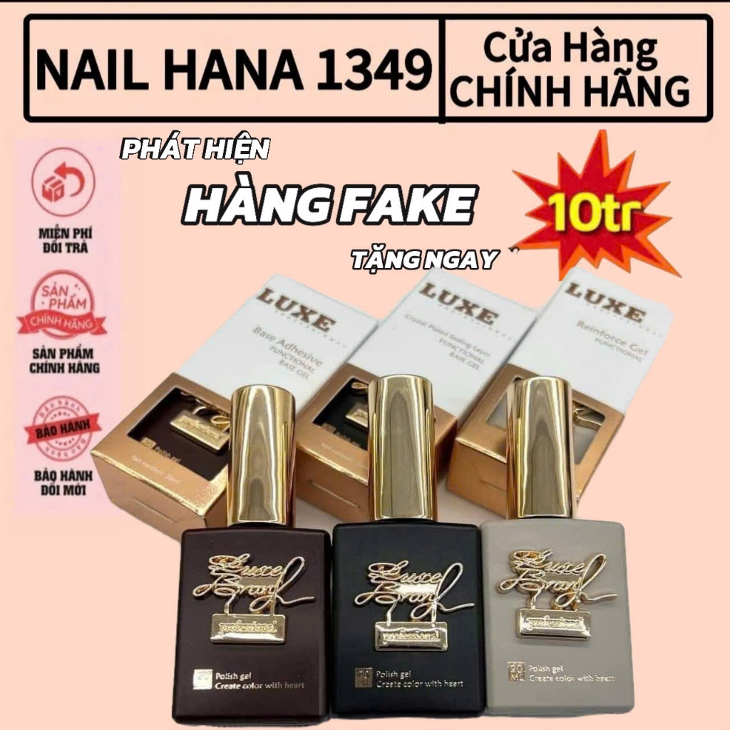 Base Top LUXE 20ml cao cấp mẫu mới của Ouboli