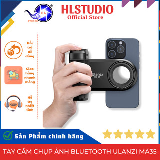 Tay Cầm Chụp Ảnh Bluetooth Ulanzi MA35 – Kết Nối Nam Châm, Tương Thích iOS & Android HL Studio