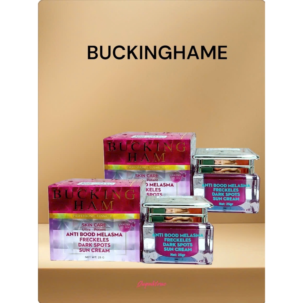 KEM BUCKINGHAM ENGLAND DƯỠNG TRẮNG, NÁM TÀN NHANG, GIẢM LÃO HÓA 25G, 27G