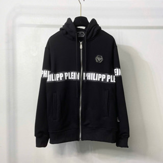   G.B  Áo Nỉ Philip Nam Nữ In Chữ Philip Ngang Áo - Áo Hoodie Zip Chất Nỉ Cực Xịn. #Hot #2025 