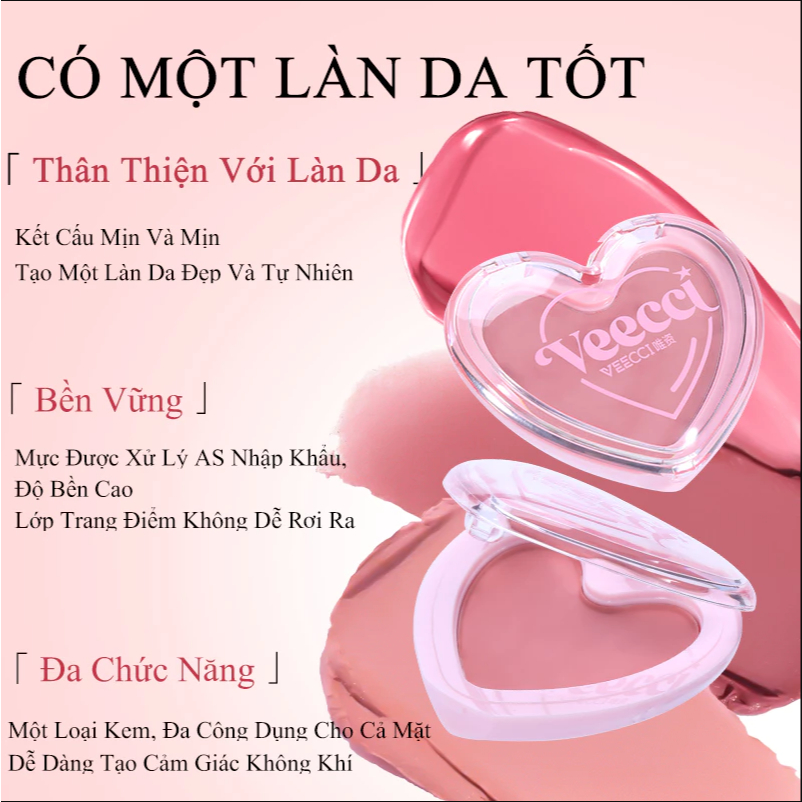 Ảnh 3 của Phấn má hồng FOCALLURE trang điểm tự nhiên 11 màu tùy chọn FA-25