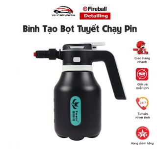  Bình Phun Tạo Bọt Tuyết Cầm Tay Dùng Pin Sạc USB Dung Tích 2 Lít Tiện Lợi 