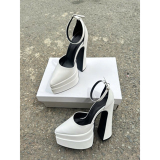 ( HÀNG SẴN ) GIÀY 15 PHÂN CAO GÓT HẬU BÍT NỮ QUAI TRƠN DỄ MANG TÔN DÁNG HOTREND 2024 GIÀY XINHH999