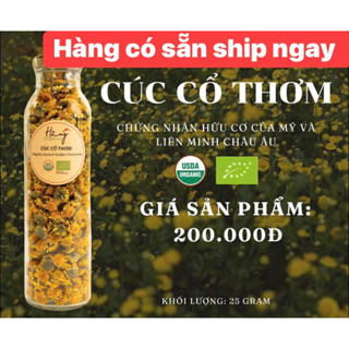 [TẶNG 2 gói giấy Fudo bỏ túi ] CÚC CỔ THƠM Hằng Organic 25gr ( thơm