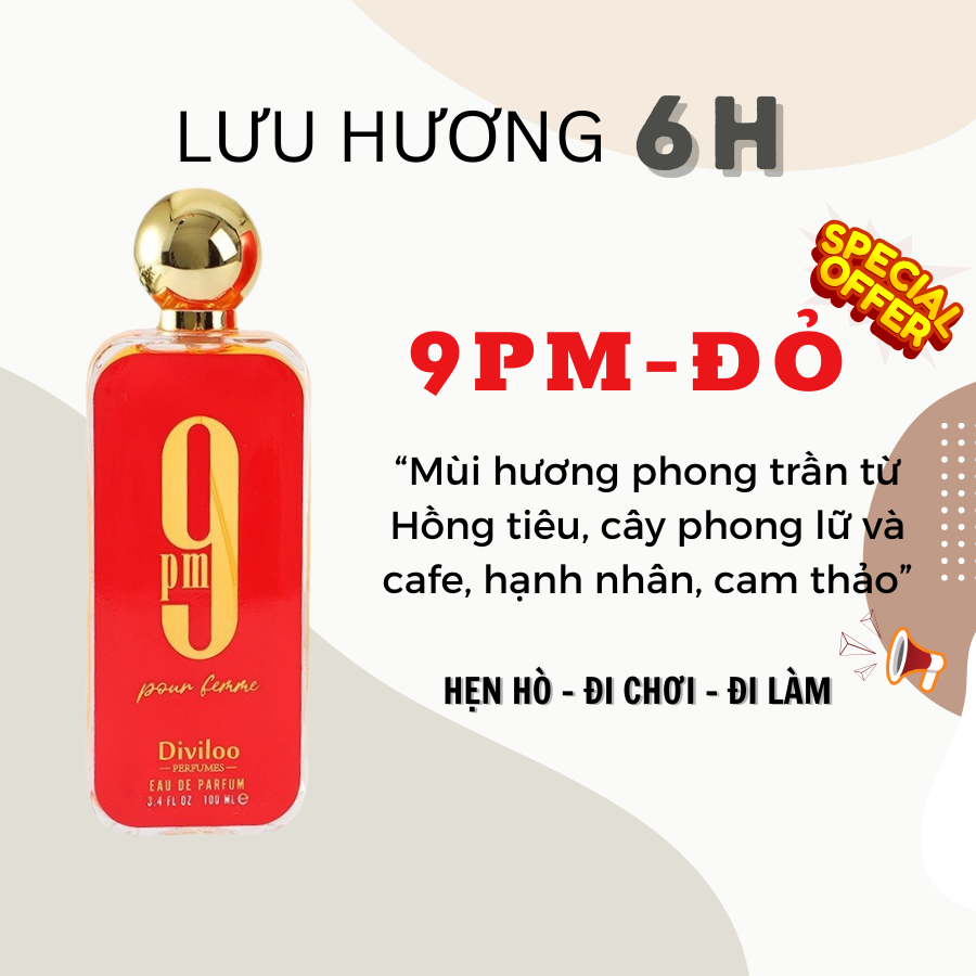 Nước hoa 9pm Afnan, Nước hoa nam chính hãng 9pm Afnan | BigBuy360 - bigbuy360.vn