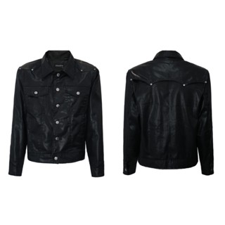 CHIVALRY Áo khoác Wax Da Trucker