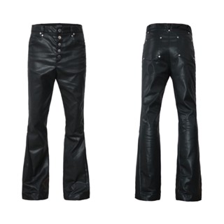 CHIVALRY Quần Loe Wax Da