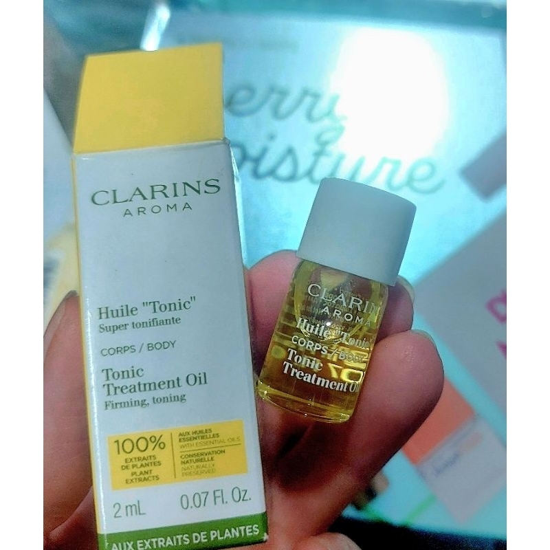 [ 2ml ] Tinh Dầu Massage Săn Chắc CLARINS HUILE "TONICin BODY TONIC TREATMENT OIL