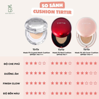 1313- Phấn nước TirTir TIR TIR tir tir #tirtir (bản vỏ đỏ, hồng, bạc)