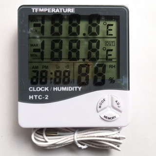 ĐỒNG HỒ ĐO NHIỆT ĐỘ & ĐỘ ẨM HTC-1, HTC-2