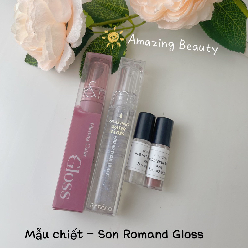 [SON CHIẾT] Son Romand Glasting Color Gloss