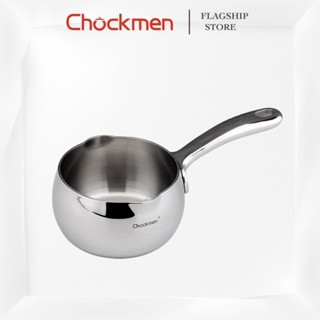 Quánh Mini CHOCKMEN 10CM Inox 18/10 Siêu Dày Không Nắp Đa Năng Nồi Mini Quánh Bột Ăn Dặm Dùng Từ