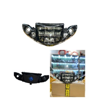 Choá đèn 2 tầng sirius zibat ( Mạch DNC ) bắn keo chồng nước  tặng bóng đen+chân h4 , bảo hành mạch 2 tháng lắp si110+50