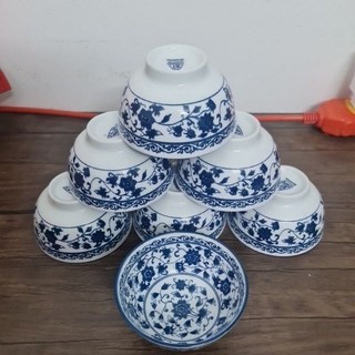 Bộ 10 chén ăn cơm  Bát Tràng
