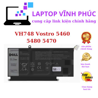 pin Dell Vostro 5460 5470 5480 5560 Inspiron 14 5439 VH748 P43F P41G 51,2wh new zin