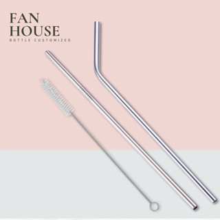 Bộ Ống Hút Cao Cấp Bảo Vệ Môi Trường,Tặng Que Rửa Bên Trong Sạch 100%, Ống Hút Inox 304 an toàn, Bền Trọn Đời