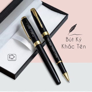Bút ký văn phòng khắc tên theo yêu cầu, miễn phí thiết kế quà tặng sinh nhật, quà tặng văn phòng
