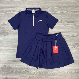 SẢN PHẨM : Set đồ tập Pickleball [chính hãng] Anling Xanh Navi sang trọng, năng động,thoải mái SCVL