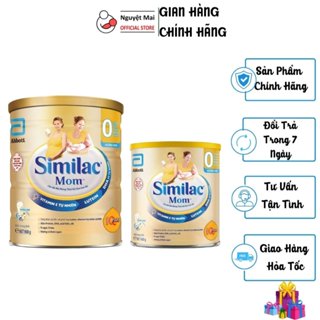 Sữa Bột Abbott Similac Mom IQ Plus Hương Vani Hộp 400g/900g (Bà mẹ mang thai và cho con bú)