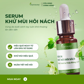 Serum Khử Mùi Hôi Nách HARMONY 5ml - Khử Mùi Hôi, Ngăn Tiết Mồ Hôi Cơ Thể