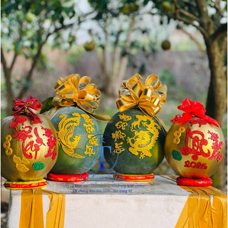 Đế chưng Dưa Dừa Bưởi tết