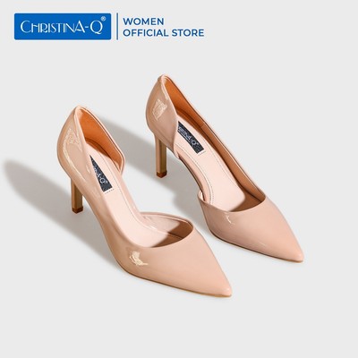 Giày Nữ Cao Gót Bít Mũi Nhọn CHRISTINA-Q GBN380H