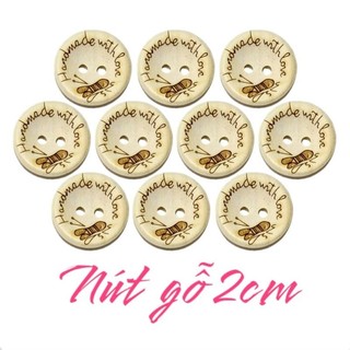 Nút Gỗ Sơn Trang Trí