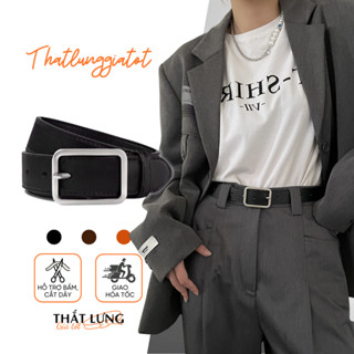 Thắt lưng nam nữ bản nhỏ phong cách Hàn Quốc, dây nịt học sinh đơn giản  TL034 - Thắt Lưng Giá Tốt