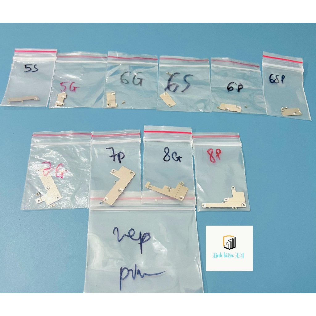 Nẹp Pin và Ốc Nẹp Pin đủ loại cho ip 5, 5s, 6, 6S, 6Plus, 6S Plus , 7 , 7Plus , 8 , 8plus