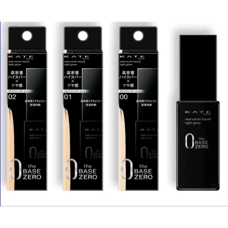 Kem nền Kate real cover liquid lightglow (chính hãng , đủ màu 00,01,02,03,04,05)