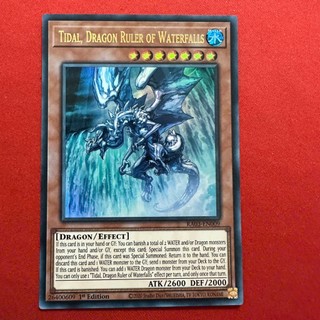 [Thẻ Bài Yugioh Chính Hãng] Tidal, Dragon Ruler of Waterfalls