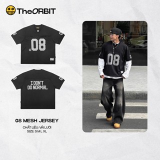 Áo phông Mesh Jersey Nam Nữ - 08 The ORBIT áo đẹp tay lỡ cổ tròn vải mesh cao cấp áo thun