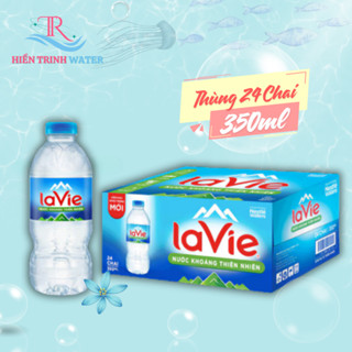 LaVie 350ml (24 Chai) - Thùng Nước Khoáng Thiên Nhiên Lavie 350ml