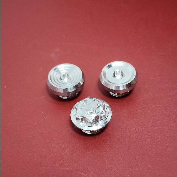 ốc mâm lửa nhỏ salaya inox 304 gắn dòng xe ex 150_wave a110 ,các dòng xe xài 1 ốc mâm lửa