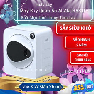 Máy sấy quần áo mini acanthaster,máy sấy quần áo gia đình nhỏ, thanh trùng lọc bụn bẩn,khử khuẩn tia bằng tia UV