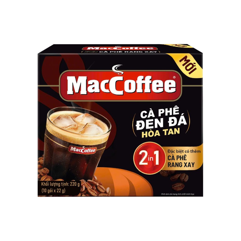 Cà phê đen đá MacCoffee 2 in 1 220g