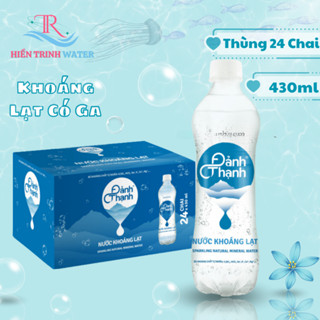 NƯỚC KHOÁNG CÓ GA ĐẢNH THẠNH 430ml (Thùng 24 Chai) - Khoáng Lạt Có Ga