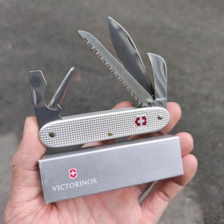 Dụng cụ đa năng Victorinox Swiss Army 7 , Vỏ Nhôm Alox , Chính Hãng Thụy Sỹ