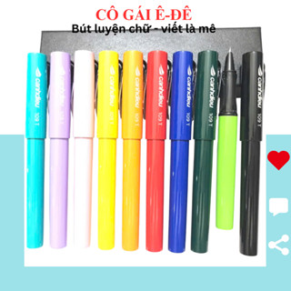Bút luyện chữ Cánh Diều 109T ngòi kim tinh lá tre viết nét thanh đậm cực tốt