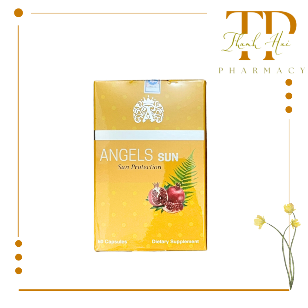 Viên uống chống nắng Angels Sun - Sun Protection 60 viên