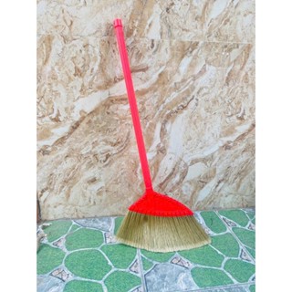 COMBO 2  chổi nhựa nâu quét nhà - chổi cước nhựa  siêu mềm mảnh không rụng lông, quét sạch mọi bụi bẩn