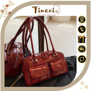  Túi xách nữ đeo vai kẹp nách đẹp cỡ lớn to mẫu mới 2024 phong cách thời trang Tinavi TX100 