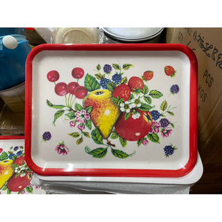 khay vuông meka/ mâm melamine, khay đựng trái cây
