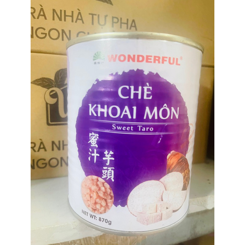 Chè Khoai Môn Wonderful 870g
