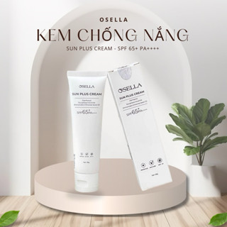  KEM CHỐNG NẮNG THUẦN CHAY THẢO DƯỢC OSELLA SUN PLUS CREAM 40GR SPF 65   HT store HCM   