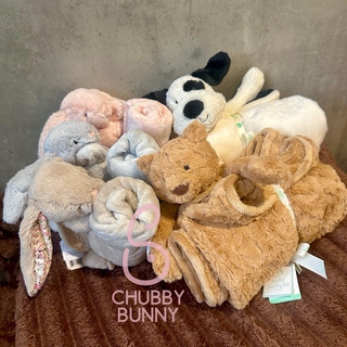[CHÍNH HÃNG] JELLYCAT SOOTHER / BLANKIE - KHĂN / MỀN ( CHĂN ) XOA DỊU BABY