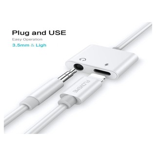 Cáp jack Chuyển Đổi Cổng Light.ing Ra 2 Đầu Light.ing Và Jack 3.5MM