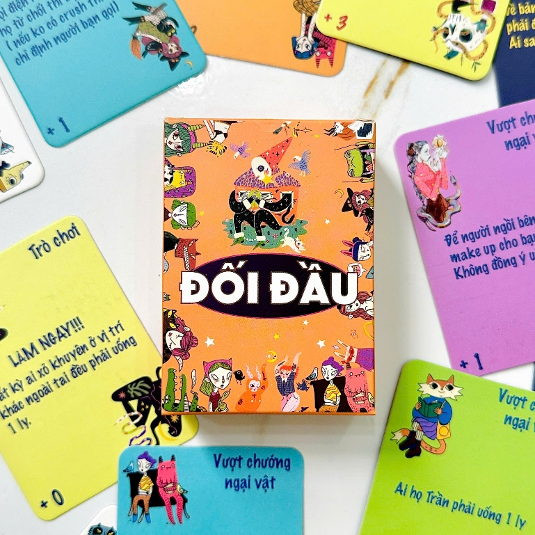 Bộ bài Drinking game uống rượu Đối Đầu cho nhóm bạn vui nhộn khuấy động cuộc nhậu